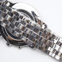 Montblanc Black Stainless Steel Tradition 7374 Men's Wristwatch 42 mm