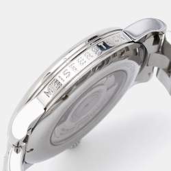 Montblanc Silver Stainless Steel Star 111090 Men's Wristwatch 39 mm