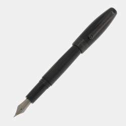 Montegrappa Fortuna Black with Black Trim Fountain Pen (F)