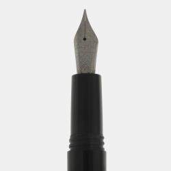 Montegrappa Fortuna Black with Black Trim Fountain Pen (F)