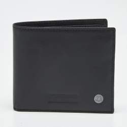 Pre Owned Montegrappa Resin Leather Silver Tone Pen Set