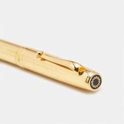 Pre Owned Montegrappa Lacquer Gold Tone Fountain Pen