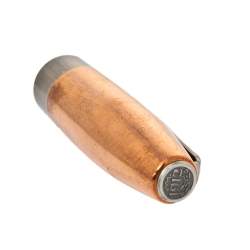 Montegrappa Copper Silver Brushed Plated Mini Mule Roller Ball Pen