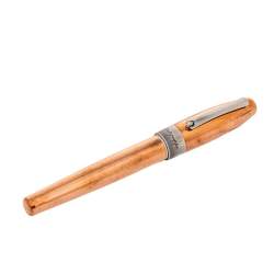 Montegrappa Copper Silver Brushed Plated Mini Mule Roller Ball Pen