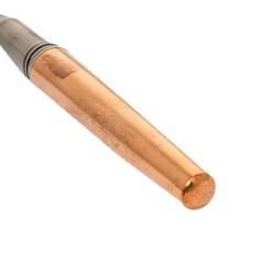 Montegrappa Copper Silver Brushed Plated Mini Mule Roller Ball Pen