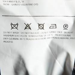 Pre Owned Moschino Couture Black Cans Print Cotton Shorts L