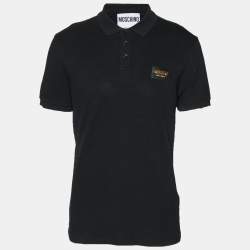 مملوكة مسبقًا تي شيرتات موسكينو كوتور بيكيه أسود مقاس كبير جداً (إكس لارج)