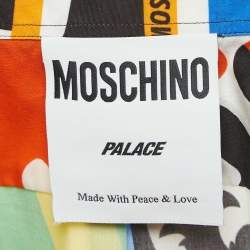 Moschino X Place Multicolor Printed Cotton Shirt M