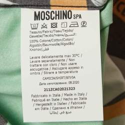 Moschino X Place Multicolor Printed Cotton Shirt M