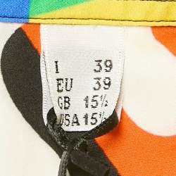Moschino X Place Multicolor Printed Cotton Shirt M