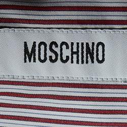 Moschino Multicolor Printed Cotton Shirt M