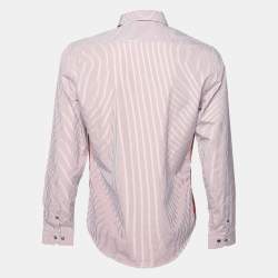 Moschino Multicolor Printed Cotton Shirt M