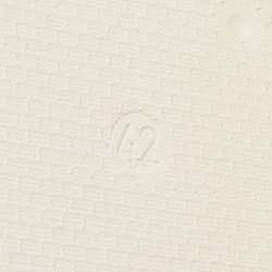 Pre Owned Moschino White Leather Logo Flat Sandals Size 42