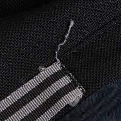 Pre Owned Moschino Navy Blue Wool Single Breasted Blazer XL