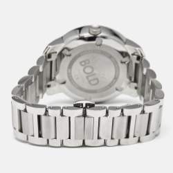 Movado Silver Dial Stainless Steel Bold 3600196 Men's Wristwatch 39 mm