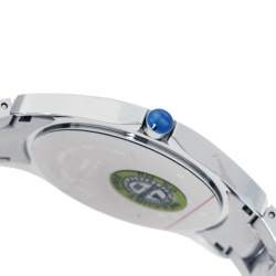Pre Owned Movado Blue Stainless Steel Masino Men's Wristwatch 38 mm