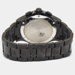 Pre Owned Movado Black PVD Coated Stainless Steel 84.R5.1890 Men's Wristwatch 40 mm