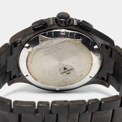 Pre Owned Movado Black PVD Coated Stainless Steel 84.R5.1890 Men's Wristwatch 40 mm