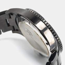 Pre Owned Movado Black PVD Coated Stainless Steel 84.R5.1890 Men's Wristwatch 40 mm
