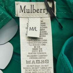 مملوكة مسبقًا قُبَّعَة مِن مالبيري باللون الأخضر العشبي مصنوعة من قماش الكانفاس قطن مقاس متوسط/كبير