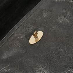 Mulberry Black Leather Ted Convertible Messenger Bag