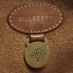 Pre Owned Mulberry Antony Large Brown Leather Messenger Bag