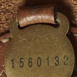 Pre Owned Mulberry Antony Large Brown Leather Messenger Bag