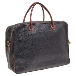 Pre Owned Mulberry Black Leather Laptop Bag