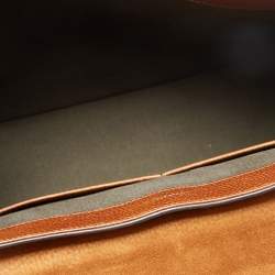 Mulberry Brown Grained Leather Chiltern Briefcase
