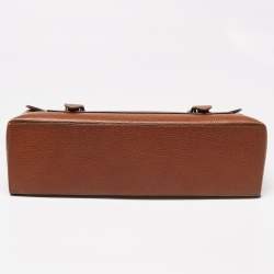 Mulberry Brown Grained Leather Chiltern Briefcase