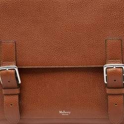 Mulberry Brown Grained Leather Chiltern Briefcase