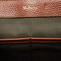 Mulberry Brown Grained Leather Chiltern Briefcase
