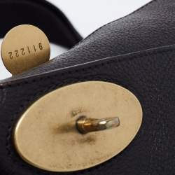 Mulberry Black Leather Antony Messenger Bag