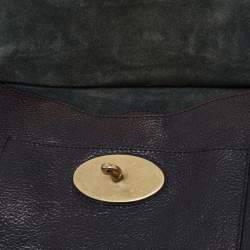 Mulberry Black Leather Antony Messenger Bag
