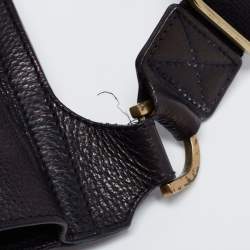 Mulberry Black Leather Antony Messenger Bag
