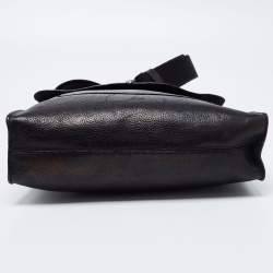 Mulberry Black Leather Antony Messenger Bag