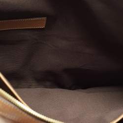 Mulberry Tan Leather Name Tag Suitcase