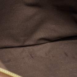 Mulberry Tan Leather Name Tag Suitcase