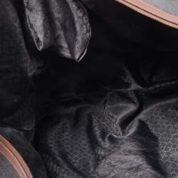 Mulberry Black/Brown Grain Leather Oversized Top Zip Weekender Bag