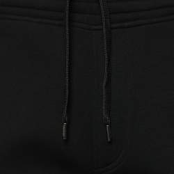 Neil Barrett Black Knit Modernist Taping Track Pants S