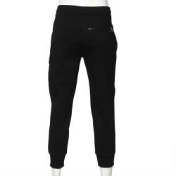 Neil Barrett Black Knit Modernist Taping Track Pants S