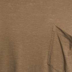 Neil Barrett Brown Cotton Loose Fit T-Shirt L