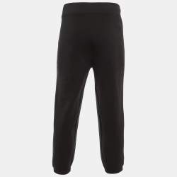 Pre Owned بنطلون رياضي نيل باريت تريكو قطن أسود مقاس صغير - سمول