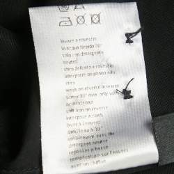 مملوكة مسبقًا قميص نيل باريت قطن كتف سويدي أسود مقاس صغير