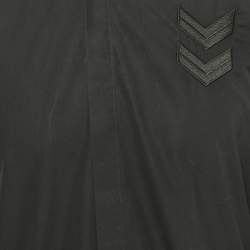 مملوكة مسبقًا قميص نيل باريت قطن كتف سويدي أسود مقاس صغير