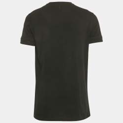 Pre Owned تي شيرت نيل باريت ياقة دائرية قطن بيكاسو مطبوع أسود مقاس صغير (سمول)