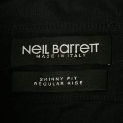 مملوكة مسبقًا بنطلون ضيق نيل باريت صوف متدرج اللون أسود مقاس كبير - لارج