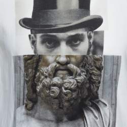 مملوكة مسبقًا تي شيرت نيل باريت قطن كريمي هايبريد توب هات ستاتيو مقاس صغير (سمول)