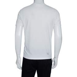 مملوكة مسبقًا تي شيرت نيل باريت قطن كريمي هايبريد توب هات ستاتيو مقاس صغير (سمول)