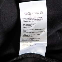 Neil Barrett Black Knit High Collar Regular Bomber Fit Tracksuit Jacket L